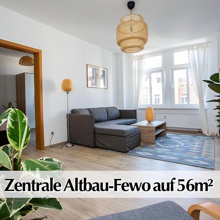 Stadtperle am plätschernden Wasser - 50m2 Zweiraumwohnung in zentraler Lage Erfurt Exterior foto