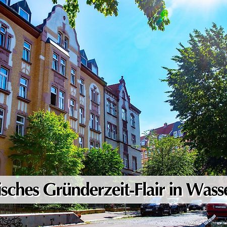 Stadtperle am plätschernden Wasser - 50m2 Zweiraumwohnung in zentraler Lage Erfurt Exterior foto