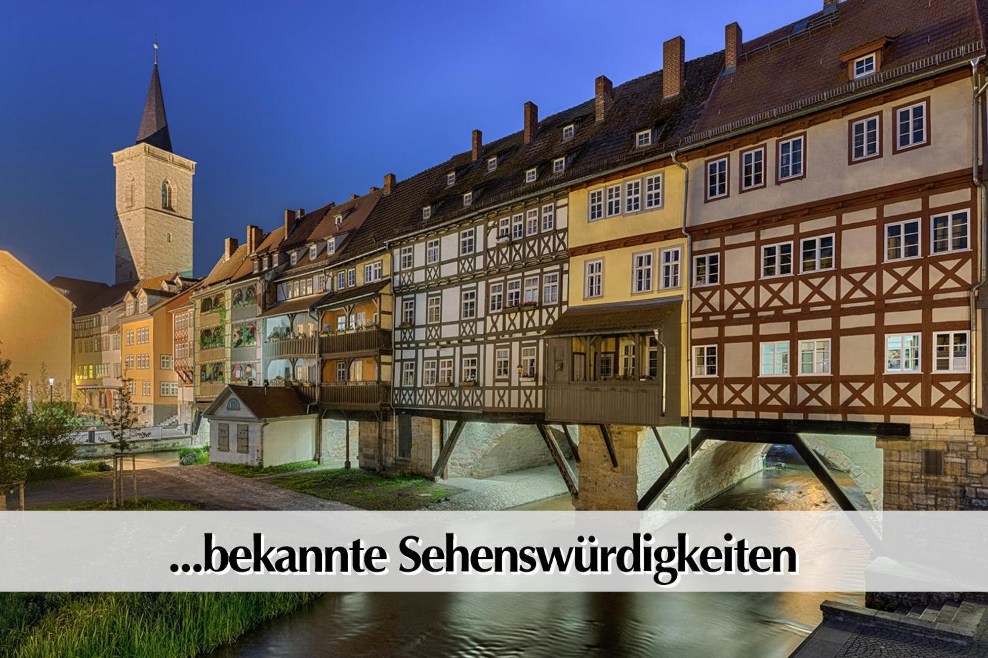 Stadtperle am plätschernden Wasser - 50m2 Zweiraumwohnung in zentraler Lage Erfurt Exterior foto