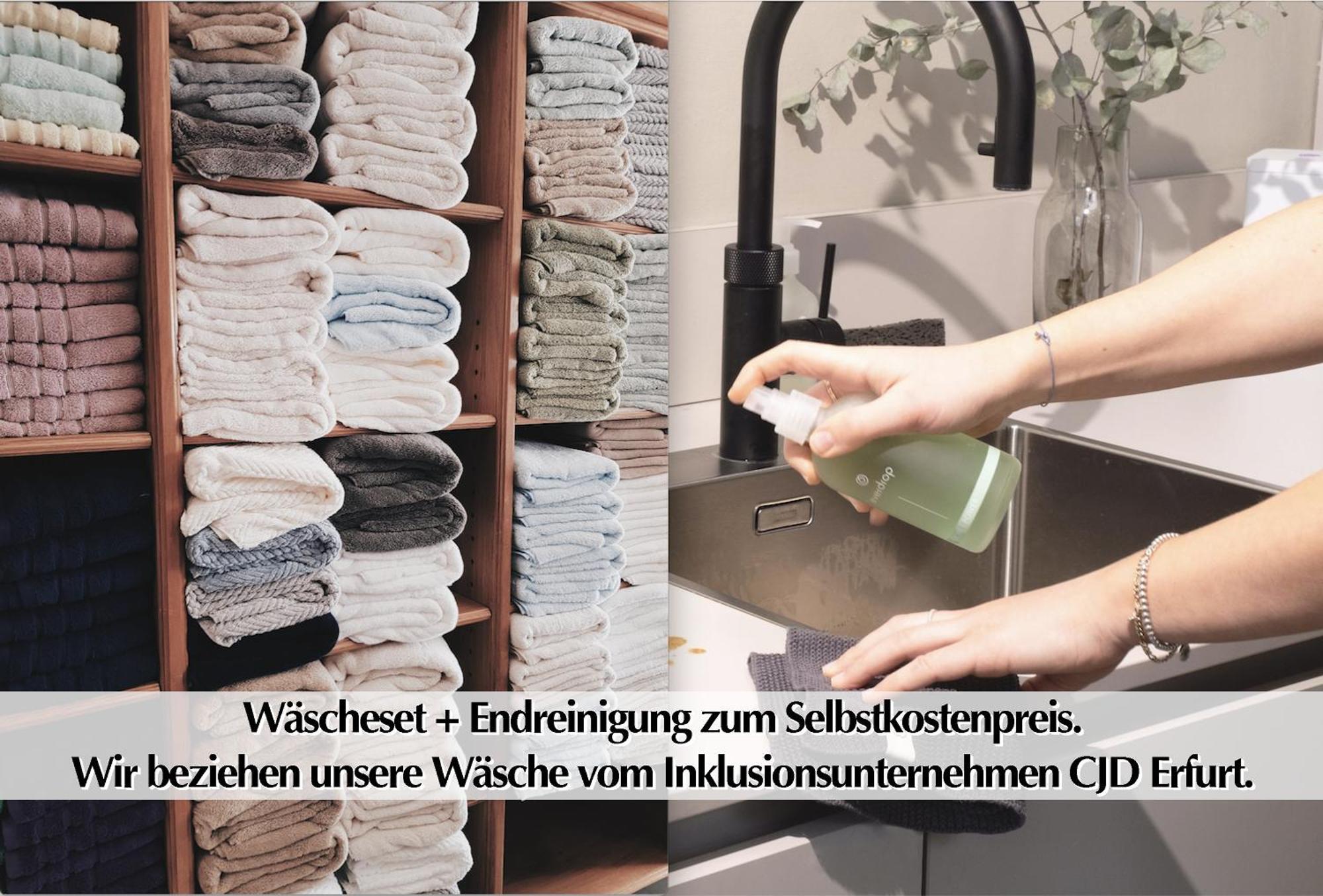 Stadtperle am plätschernden Wasser - 50m2 Zweiraumwohnung in zentraler Lage Erfurt Exterior foto