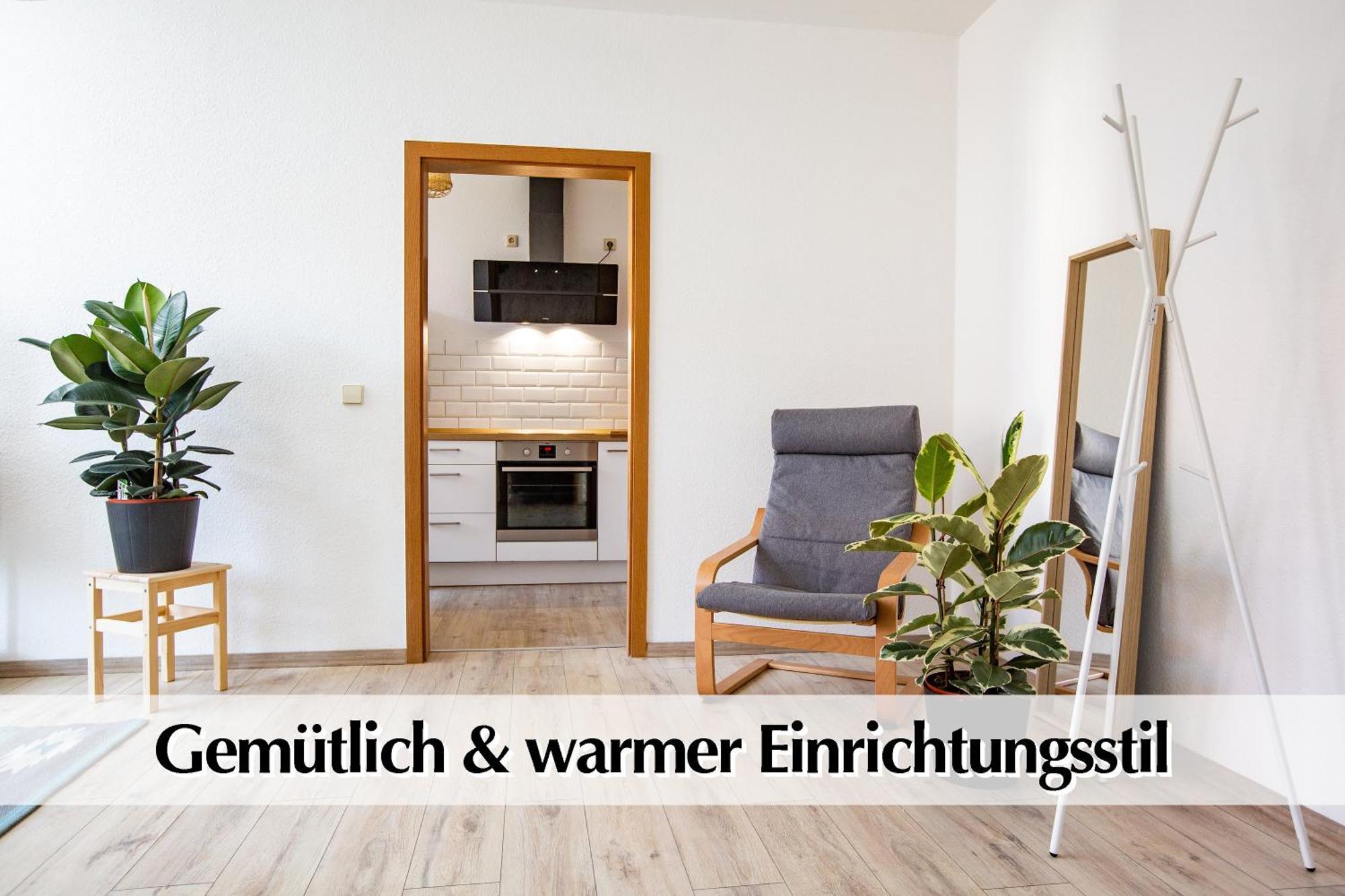 Stadtperle am plätschernden Wasser - 50m2 Zweiraumwohnung in zentraler Lage Erfurt Exterior foto