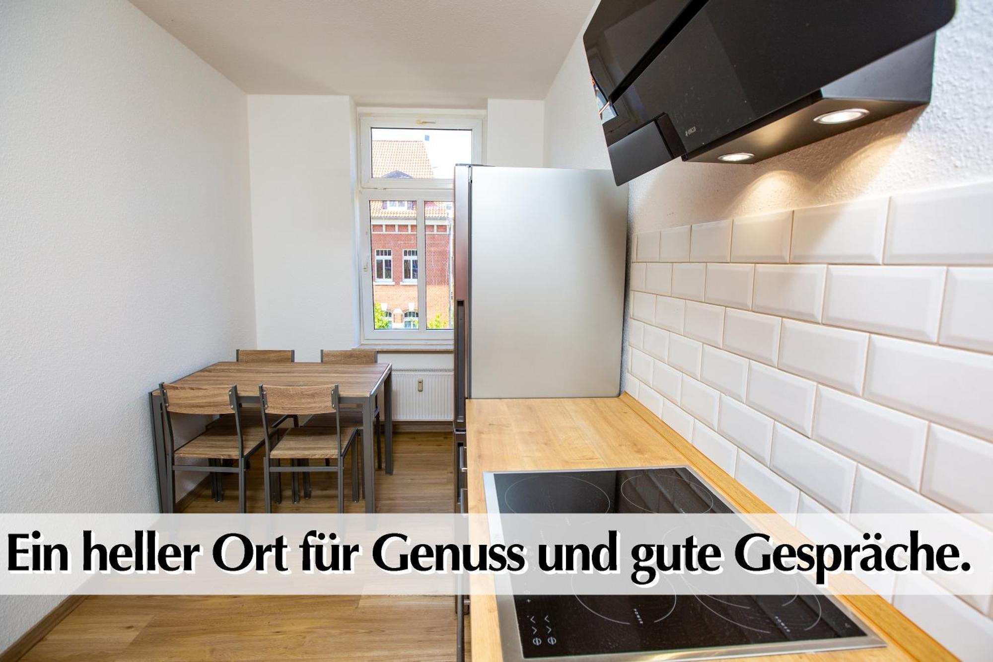 Stadtperle am plätschernden Wasser - 50m2 Zweiraumwohnung in zentraler Lage Erfurt Exterior foto