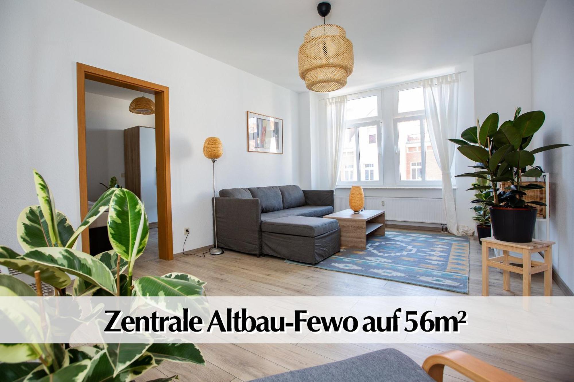Stadtperle am plätschernden Wasser - 50m2 Zweiraumwohnung in zentraler Lage Erfurt Exterior foto